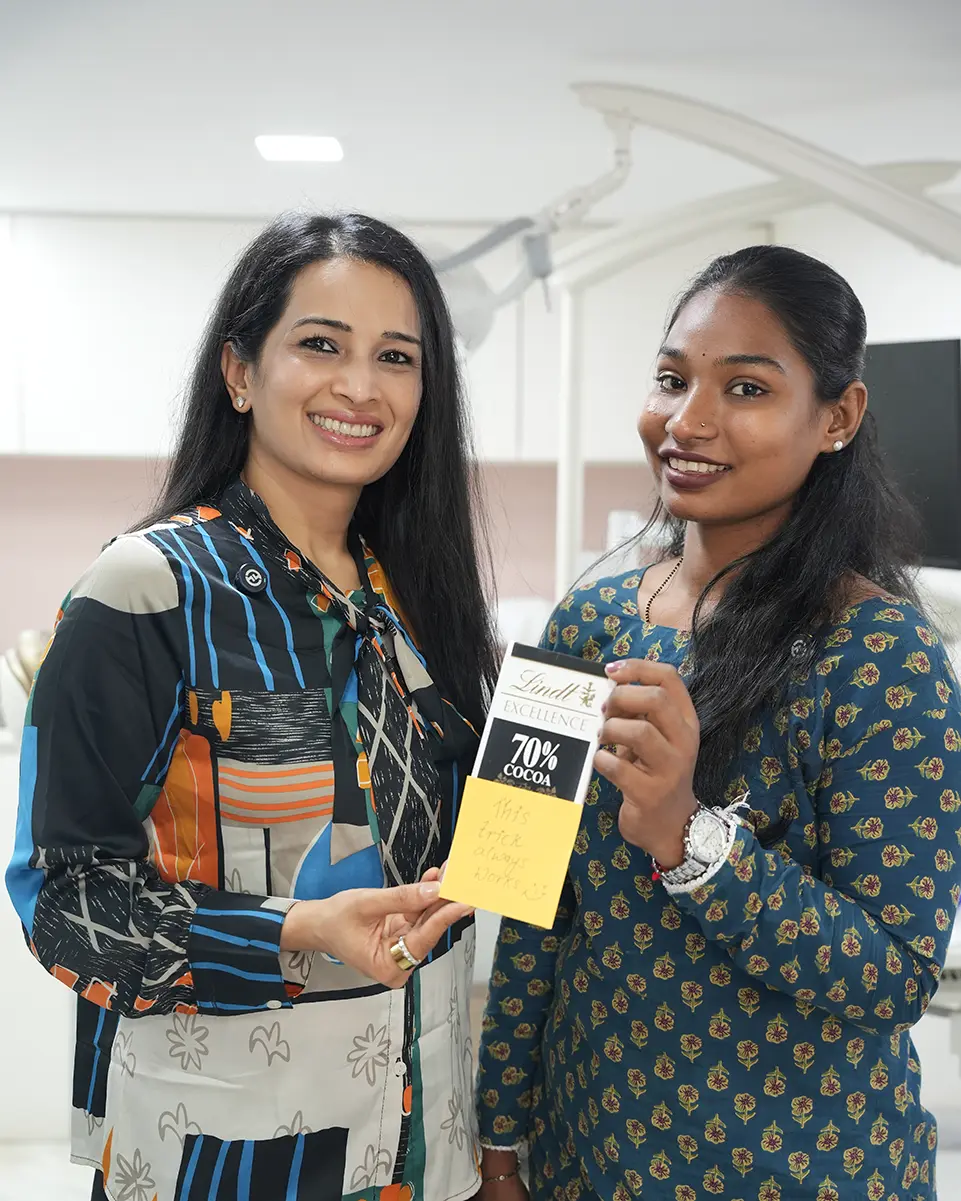 Dr. Nisha Sancheti in the clinic